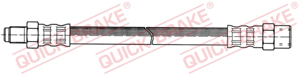 QUICK BRAKE Bremseslange 37025 for VOLVO