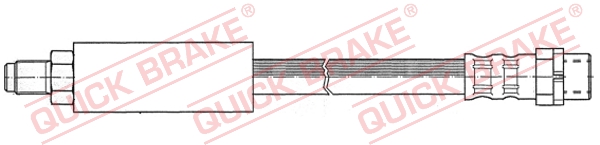 QUICK BRAKE Bremseslange 37031 for MERCEDES-BENZ