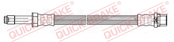 QUICK BRAKE Bremseslange 37034 for VW