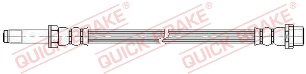 QUICK BRAKE Bremseslange 37035 for MERCEDES-BENZ