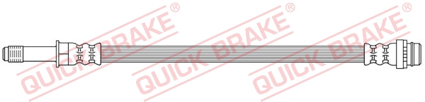 QUICK BRAKE Bremseslange 37037 for FORD