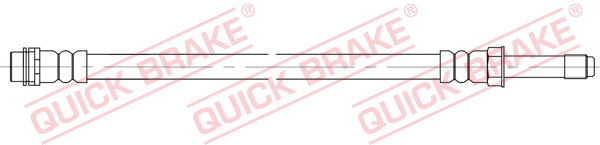 QUICK BRAKE Bremseslange 37041 for VW
