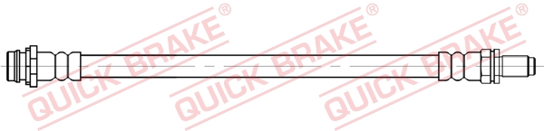 QUICK BRAKE Bremseslange 37049 for VOLVO