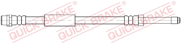 QUICK BRAKE Bremseslange 37050 for MERCEDES-BENZ