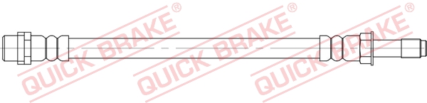 QUICK BRAKE Bremseslange 37046 for MERCEDES-BENZ VW