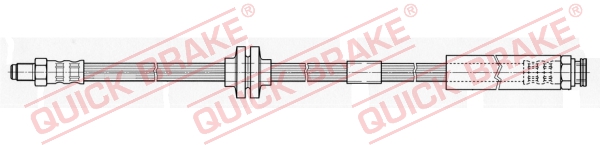 QUICK BRAKE Bremseslange 37901 for FIAT