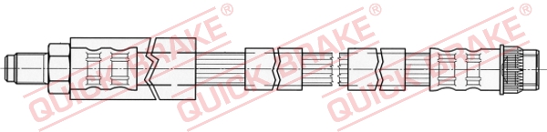 QUICK BRAKE Bremseslange 37914 for PEUGEOT