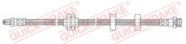 QUICK BRAKE Bremseslange 37915 for LANCIA
