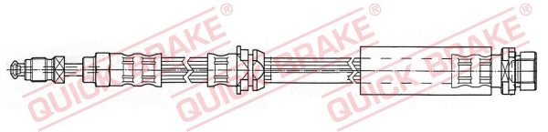 QUICK BRAKE Bremseslange 37918 for FORD MAZDA