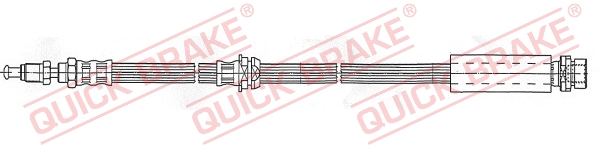 QUICK BRAKE Bremseslange 37924 for FORD