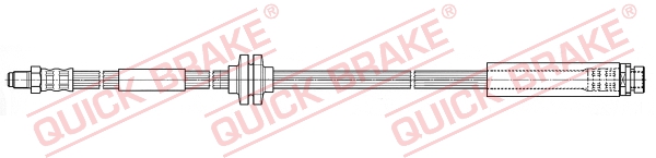 QUICK BRAKE Bremseslange 37936 for FORD