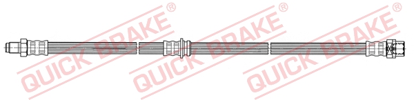 QUICK BRAKE Bremseslange 37938 for BMW