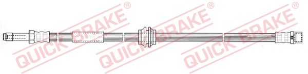 QUICK BRAKE Bremseslange 37941 for MERCEDES-BENZ VW