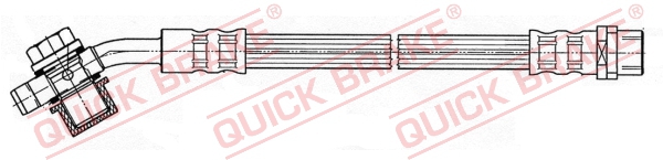 QUICK BRAKE Bremseslange 50050x for AUDI