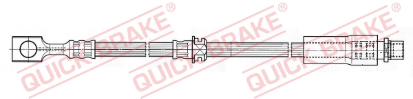 QUICK BRAKE Bremseslange 50064 for VAUXHALL SAAB FIAT