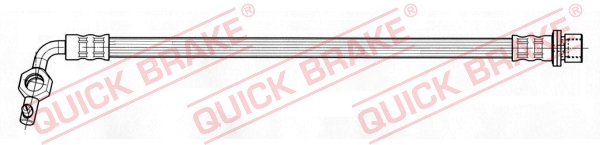 QUICK BRAKE Bremseslange 50068 for TOYOTA