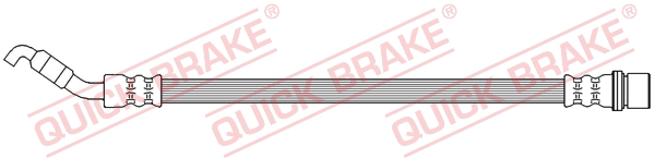 QUICK BRAKE Bremseslange 50078 for TOYOTA
