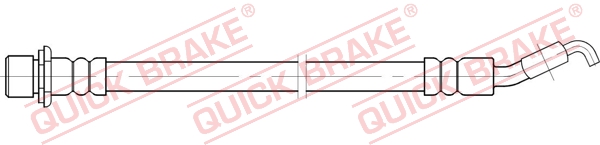 QUICK BRAKE Bremseslange 50096 for TOYOTA