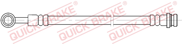 QUICK BRAKE Bremseslange 50097 for FIAT SUZUKI