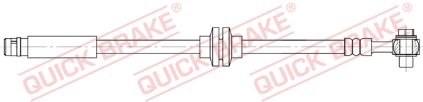 QUICK BRAKE Bremseslange 50203x for CHEVROLET