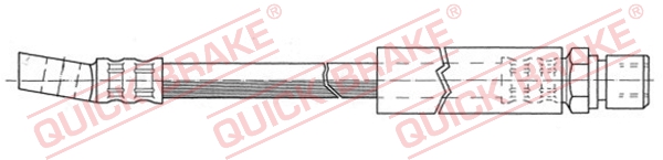 QUICK BRAKE Bremseslange 50305 for VAUXHALL SAAB