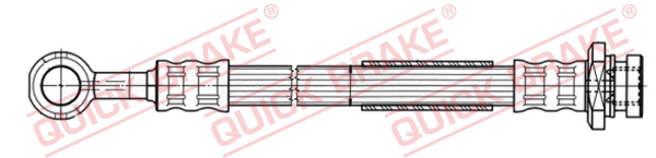 QUICK BRAKE Bremseslange 50310 for SUZUKI