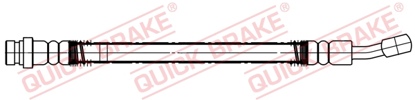 QUICK BRAKE Bremseslange 50504 for HYUNDAI