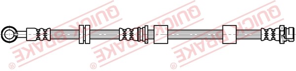 QUICK BRAKE Bremseslange 50701 for CITROËN MITSUBISHI