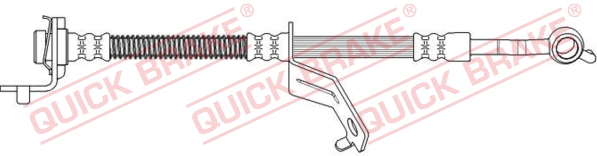 QUICK BRAKE Bremseslange 50721 for KIA