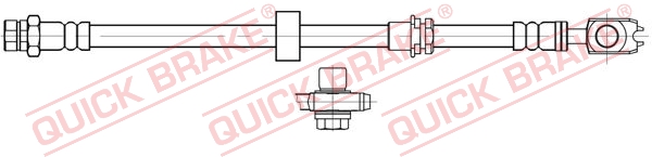 QUICK BRAKE Bremseslange 50718x for VW