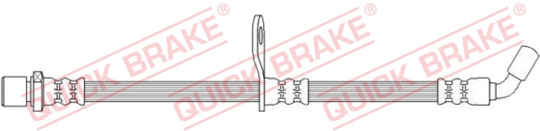 QUICK BRAKE Bremseslange 50723 for SUBARU