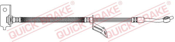 QUICK BRAKE Bremseslange 50734 for HYUNDAI