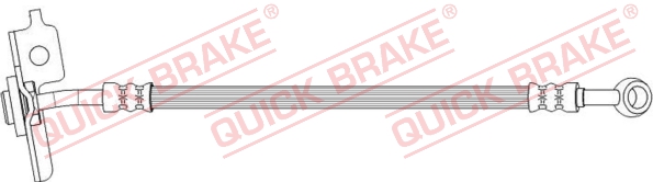 QUICK BRAKE Bremseslange 50736 for KIA