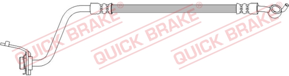 QUICK BRAKE Bremseslange 50738 for KIA