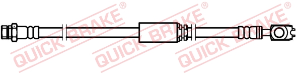 QUICK BRAKE Bremseslange 50753x for VW