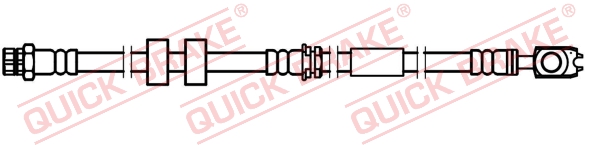 QUICK BRAKE Bremseslange 50752x for VW