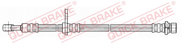 QUICK BRAKE Bremseslange 50802 for HONDA