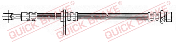 QUICK BRAKE Bremseslange 50803 for HONDA