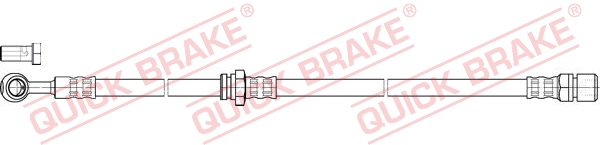 QUICK BRAKE Bremseslange 50851x for DAEWOO