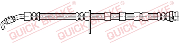QUICK BRAKE Bremseslange 50873 for MAZDA