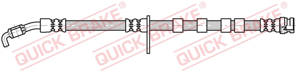 QUICK BRAKE Bremseslange 50872 for MAZDA