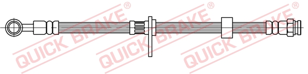 QUICK BRAKE Bremseslange 50874 for MITSUBISHI SMART
