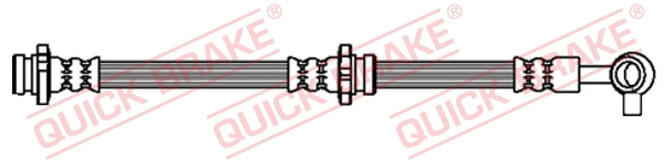 QUICK BRAKE Bremseslange 50875 for NISSAN