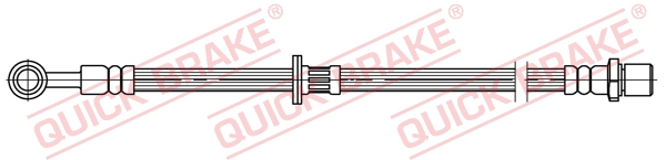 QUICK BRAKE Bremseslange 50879 for SUBARU