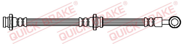 QUICK BRAKE Bremseslange 50881 for KIA