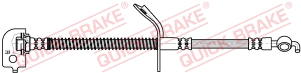 QUICK BRAKE Bremseslange 50887 for KIA