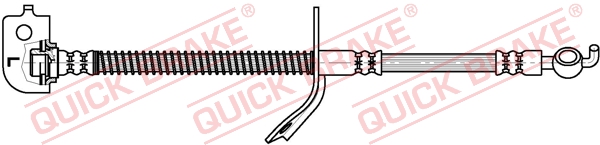 QUICK BRAKE Bremseslange 50886 for KIA