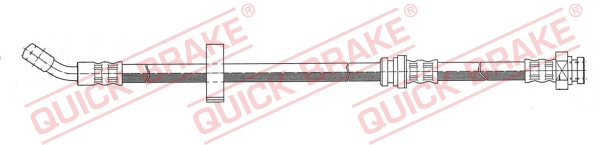 QUICK BRAKE Bremseslange 50947 for SUZUKI