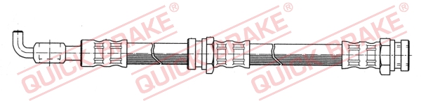 QUICK BRAKE Bremseslange 50970 for MAZDA