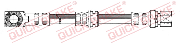 QUICK BRAKE Bremseslange 50975 for OPEL VAUXHALL